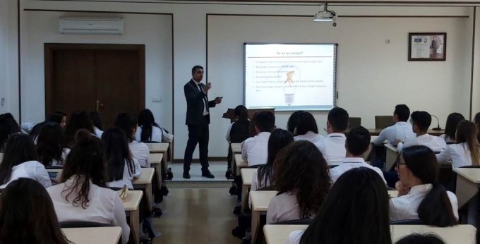 New training for students was held at Nakhchivan University