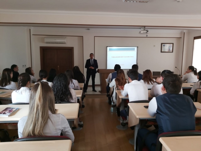 New training for students was held at “Nakhchivan” University