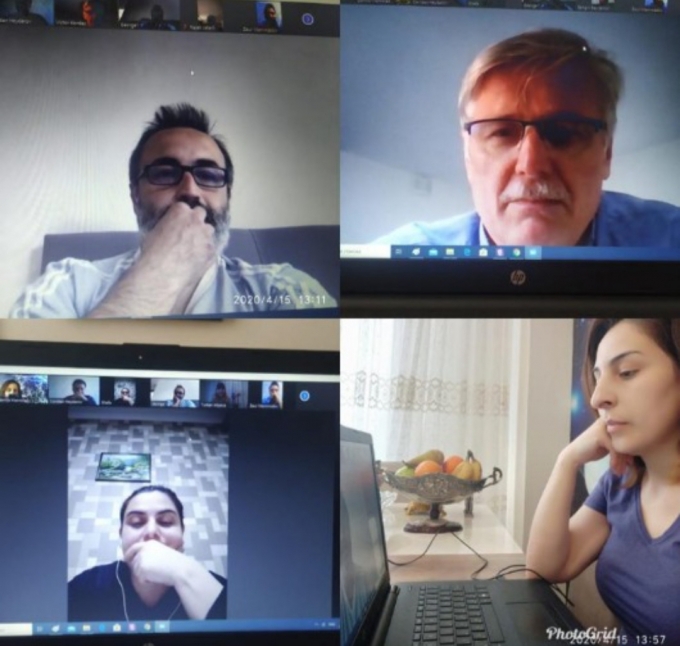 Online Meetings within international projects are held at SSU