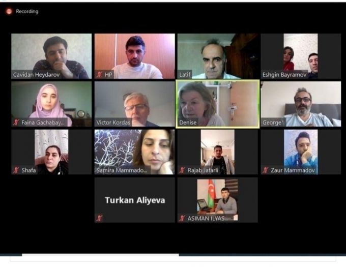 Representative of the Azerbaijan Tourism and Management University took part in a virtual discussion of EQAC project