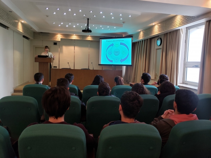 On 25th of February in the framework of European Commission funded project ERASMUS + EQAC (Establishment and Development of Quality Assurance Centers in Azerbaijani Universities) a training for students was held in AzUAC.