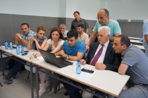 Rector and co-workers of Azerbaijan Technological University  participated in training in Spain