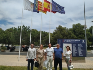Employees of Sumgayit State University participated in trainings within Erasmus + EQAC project at Alikante University in Spain